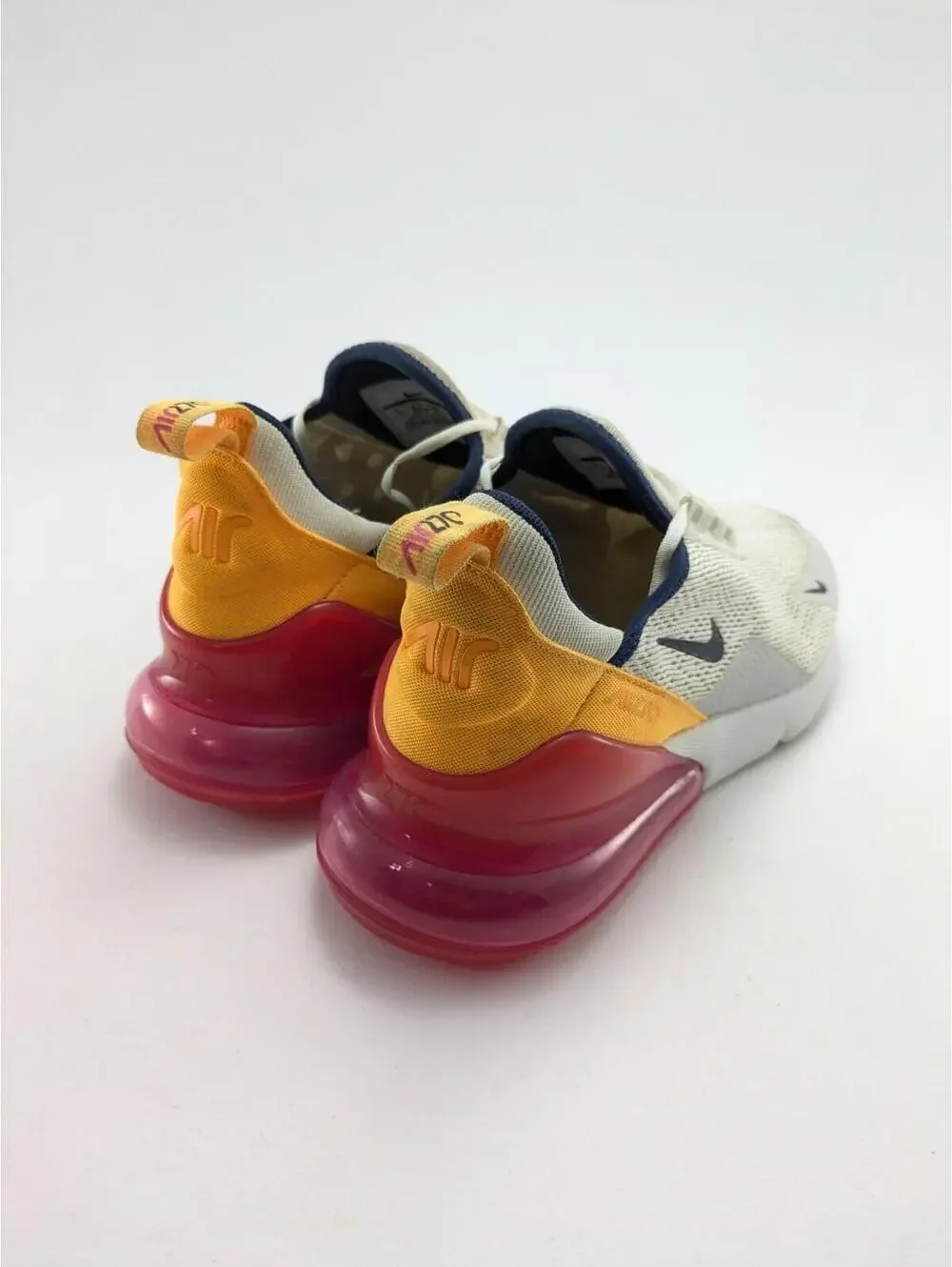 Womens Nike Air Max 270 White Sorbet Comfort Running Shoes AH6789-106 Size 9